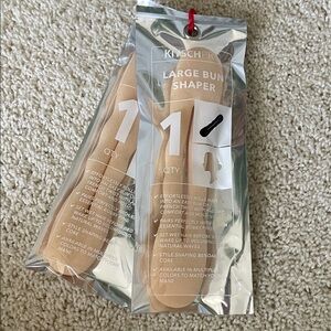 NWT Kitsch Pro Large Bun Shaper (Set of 2) Tan Hair Bun Shaper Set